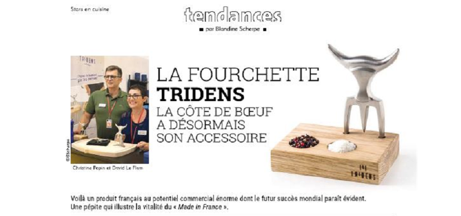 La Fourchette Tridens dans le magazine Home Fashion News